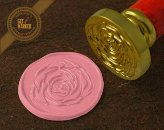 Rose - Wax Seal Stamp by Get Marked (WS0085)