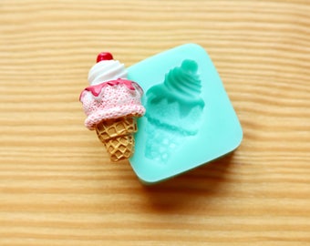 Whipped Cream Ice Cream Cone Mold