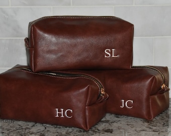 Gift for him/ Toiletry bag/ Personalized/ Dopp Kit Bag/ Gift for him