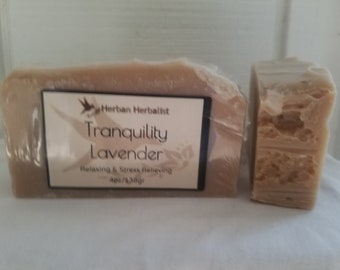 Tranquility Lavender Soap, Natural Lavender Soap, Lavender Soap