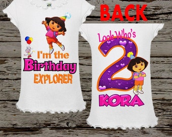 Dora Birthday Shirt - Dora Shirt