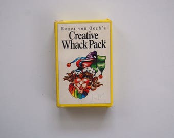Creative Whack Pack, Roger Von Oech, Deck of Cards, Artist Cards