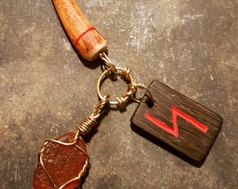 Norse germanic amulet rune sowilo