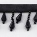 50% Off! Black Diamonds Beaded Fringe Trim. Now Only 3.35 a Yard. Over 50 colors available.