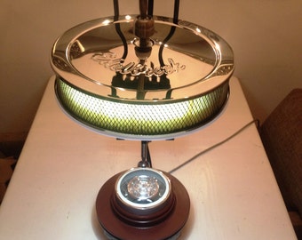 Edelbrock Industrial Automotive desk lamp handmade