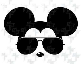 cute Cool Disney Mickey Mouse svg Hipster Svg PNG Files Svg Files for Silhouette Cameo Svg Files for Cricut Files for Girls or Boys