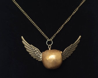 Golden Snitch Pendant Necklace