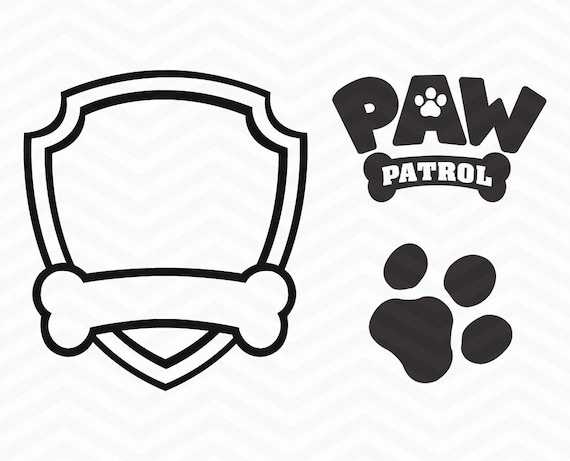 Paw Patrol svg paw Patrol logo clip art in digital format