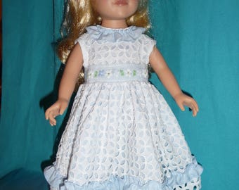 cutespring summer frock for 18 in doll.