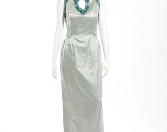 1950s Norman Hartnell Evening Gown