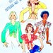 1970s Bust 30 1/2 - 31 1/2 UNCUT Misses Sleeveless Shirt Top Blouse waist tie ruffle summer Boho Simplicity 6901 c 1975 70s