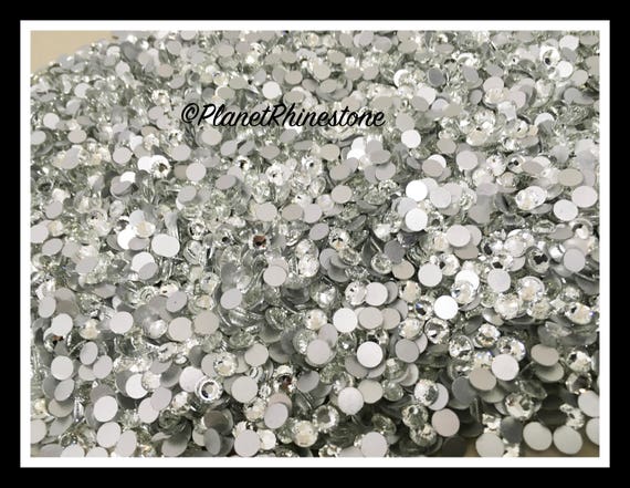 SS30 - Clear - 50GR (7,200 PCS) Loose Glass Egyptian Rhinestones #L003 WHOLESALE