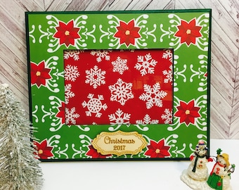 Christmas Frame/Christmas frames/Christmas Picture Frame/christmas decorations/christmas 2017/custom picture frame