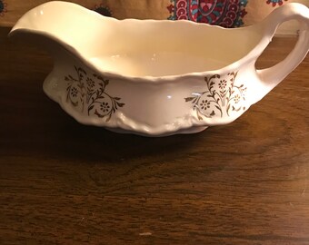 Vintage Homer Laughlin Gravy Boat