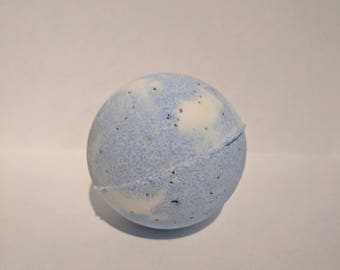 Handmade Back Raspberry, Vanilla & Cocoa Butter Bath Bomb