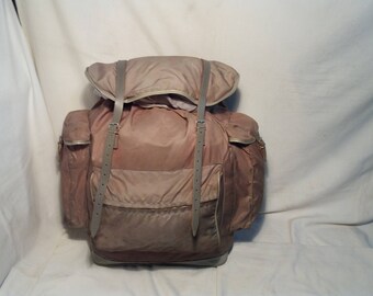 Vintage 1980's Tourist Waterproof Backpack.Brand:KURZ - Mod.12 - WESTERN GERMANY