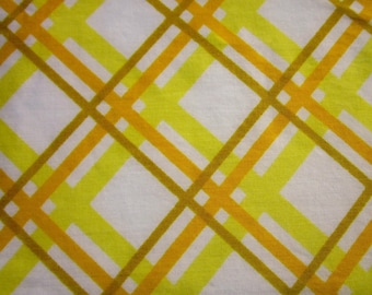 Vintage Sheet Fat Quarter Harvest Stripes