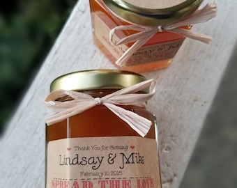 Pre-Order Deposit for Jam Favors - Wedding Favors - Rustic Favors - Personalized Favors - Balance Due 8-10 Weeks Prior to Event Date