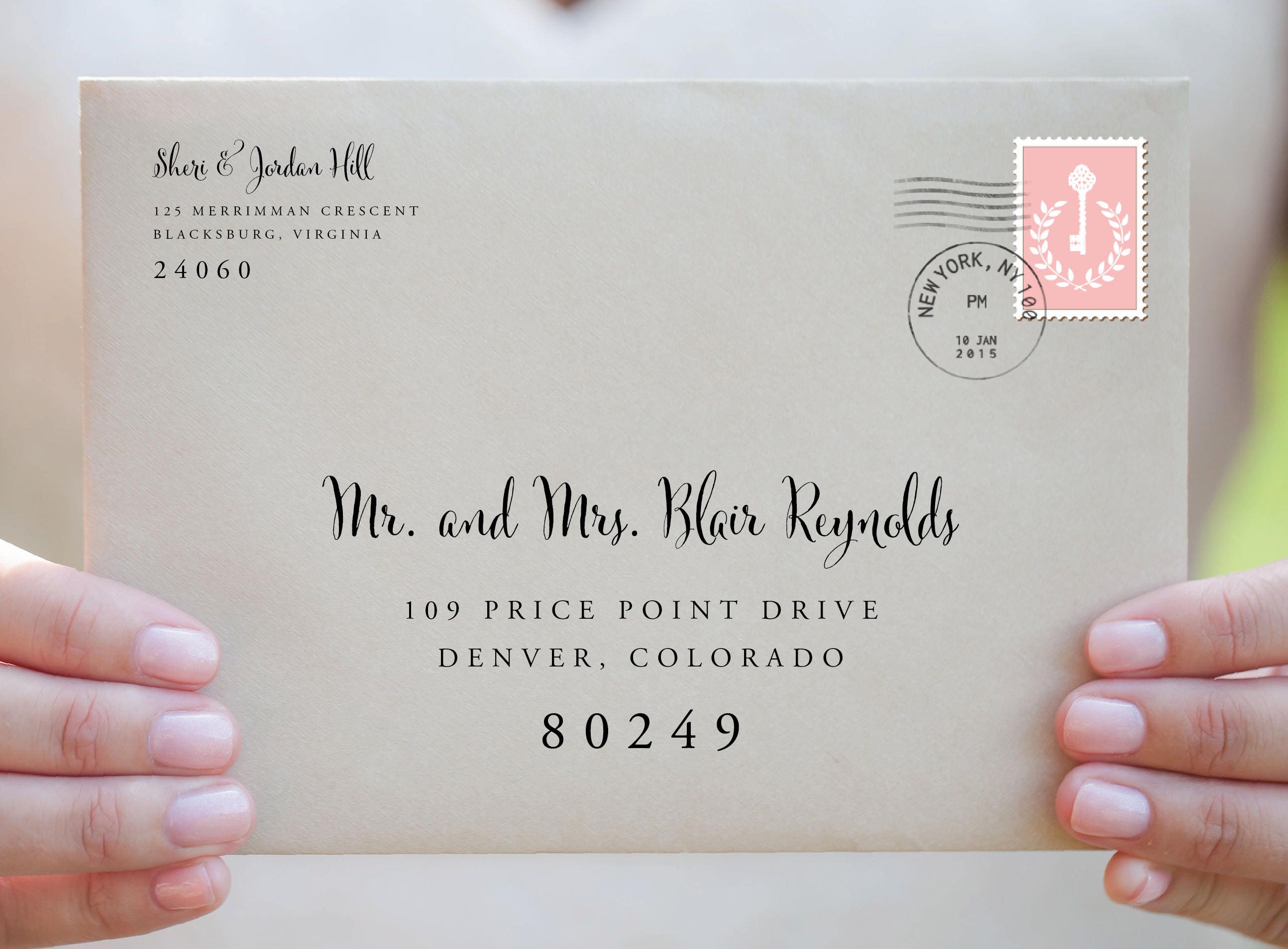 calligraphy envelope printable envelope template wedding envelope