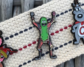 Pickle Rick Enamel Pin - Rick and Morty Enamel Pin - Enamel pin- Hat Pin - Lapel Pin