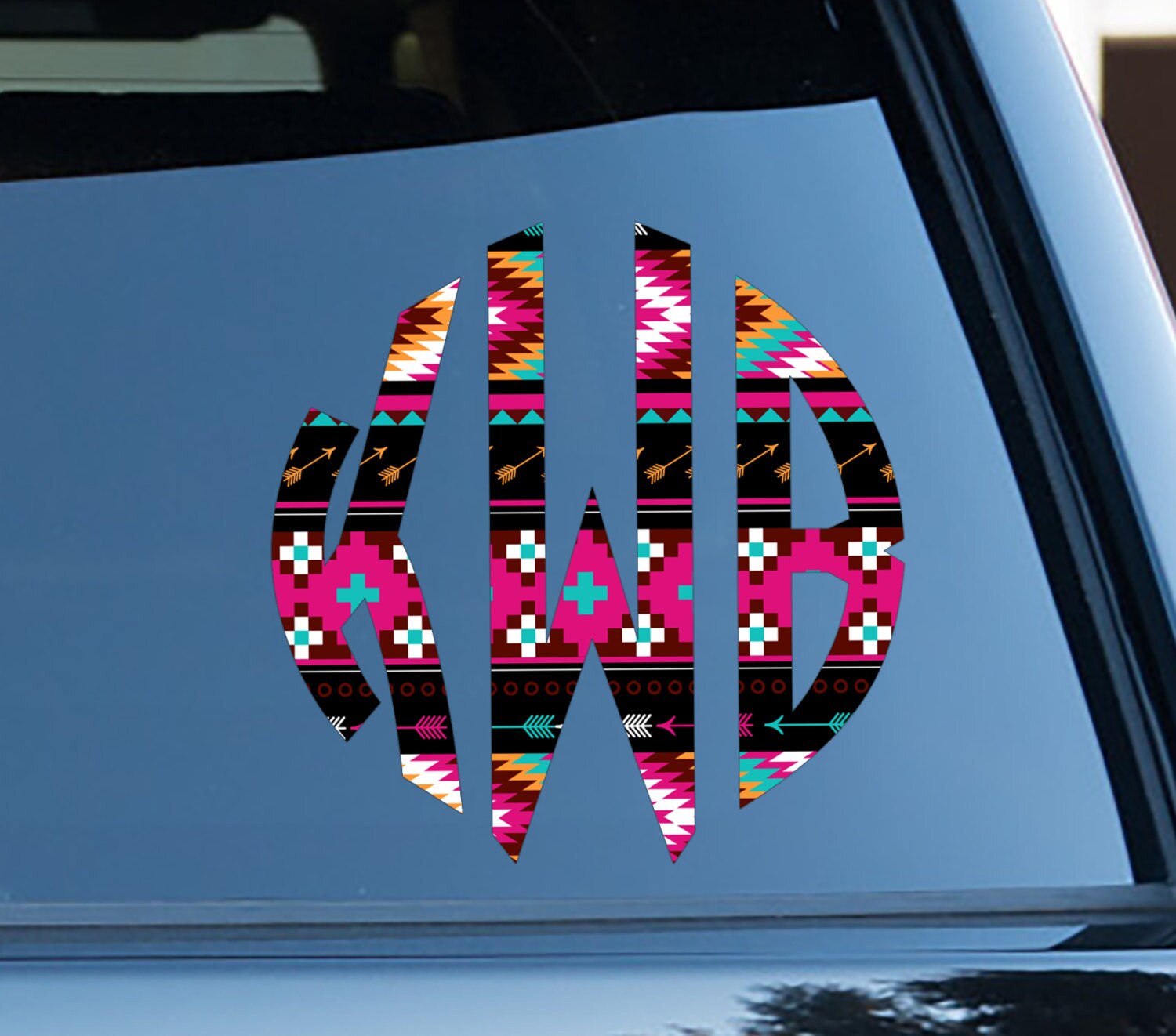 Aztec Car Decal Tribal Car Stickers Car Decor Cute Car