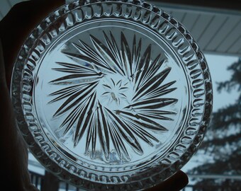 Anna Hutte 'Pinwheel' Lead Crystal Coasters, Made in Germany, Set of 4