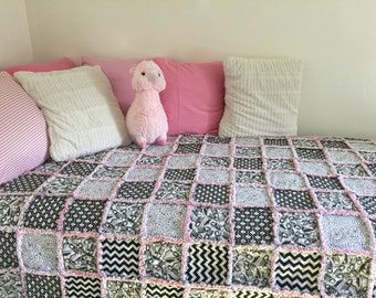 Twin Size Rag Quilt