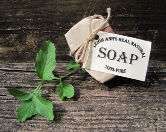 5 Bars Tea Tree Soap <Handmade-Natural-Aromatherapy-EssentialOils-Herbal-TroubledSkin-Face Soap>