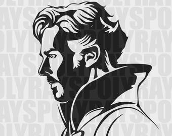 Doctor Strange svg, Dr. Strange svg, Marvel svg, Doctor Strange digital, Marvel character instant download, Marvel Cricut ready-to-cut file