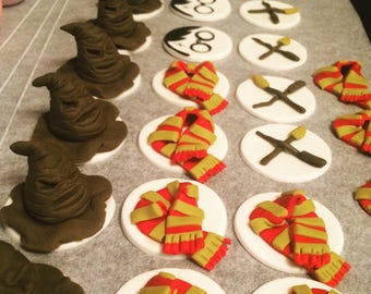 Harry Potter Cupcake Toppers
