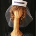 sailor hat with veil