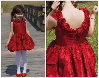 Bubble Hem Party Dress PDF Sewing Pattern - The Vivienne