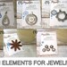 CLEARANCE JEWELRY/13 Swarovski Crystal Jewelry Findings/Create Your Style with Swarovski Elements/Swarovski Pendants/Rings/Sliders