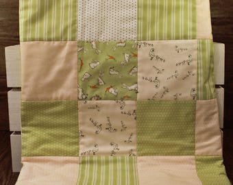 Baby Quilt - Ducks & Bunnies