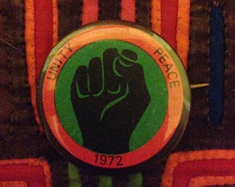 Vintage Black Panther Party Button