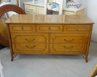 Palm Beach Vintage Faux Bamboo Dresser