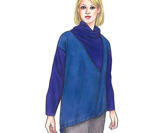 Sewing Workshop PATTERN - Barcelona Top - Sizes XS to XXL