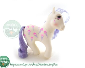 Vintage My Little Pony Scoops: Ice Cream Themed Pony 80s Toy by Hasbro