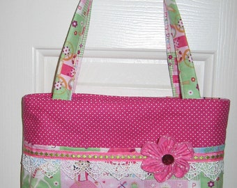 Little Girl's Purse/Diaper Bag, Great for Easter