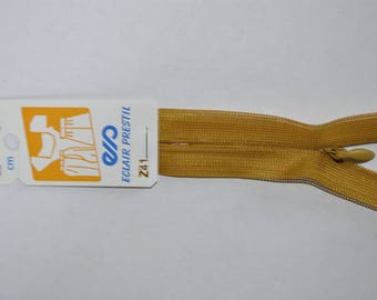 zipper invisible 40 cm not separable Golden mustard orange Z41 674