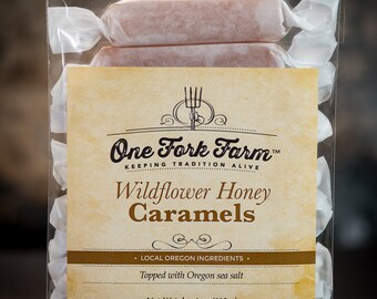 Wildflower Honey Caramels - 4oz