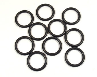 20mm Black Rubber O-Rings