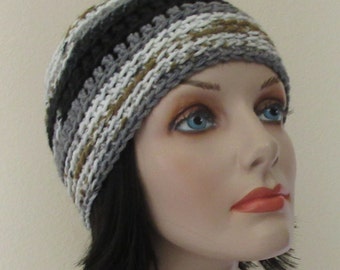 Black Crochet Beanie Gray Crochet Beanie Gold Crochet Beanie White Crochet Beanie Cold Weather Accessory Hockey Mom Hockey Dad Ski Hat Snow