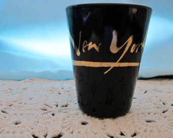 Vintage New York shot glass