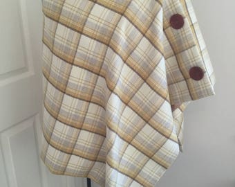 Wool cape/Wrap/Poncho