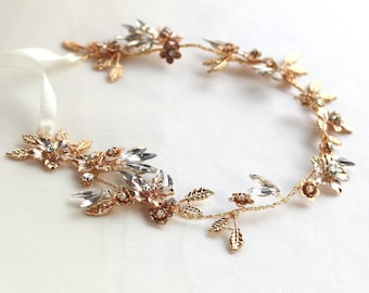 Wedding Hair Vine Bridal hair vine Wedding hair accessories Bridal hair piece Flower vine pearls Wedding Bridal Headband Flower girl prom