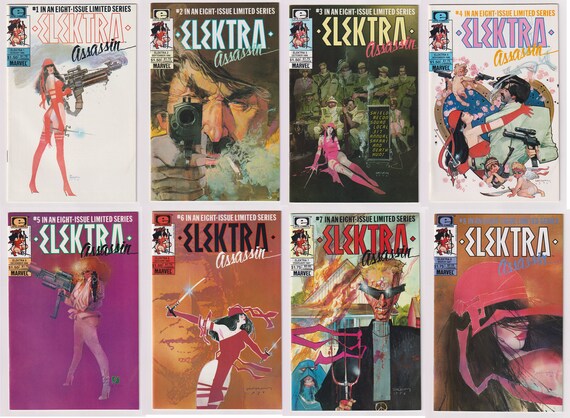 Elektra Assassin Vol 1 Through 8 Copper Age Limited Elektra Assassin Vol 1 Through 8 Copper Age Limited