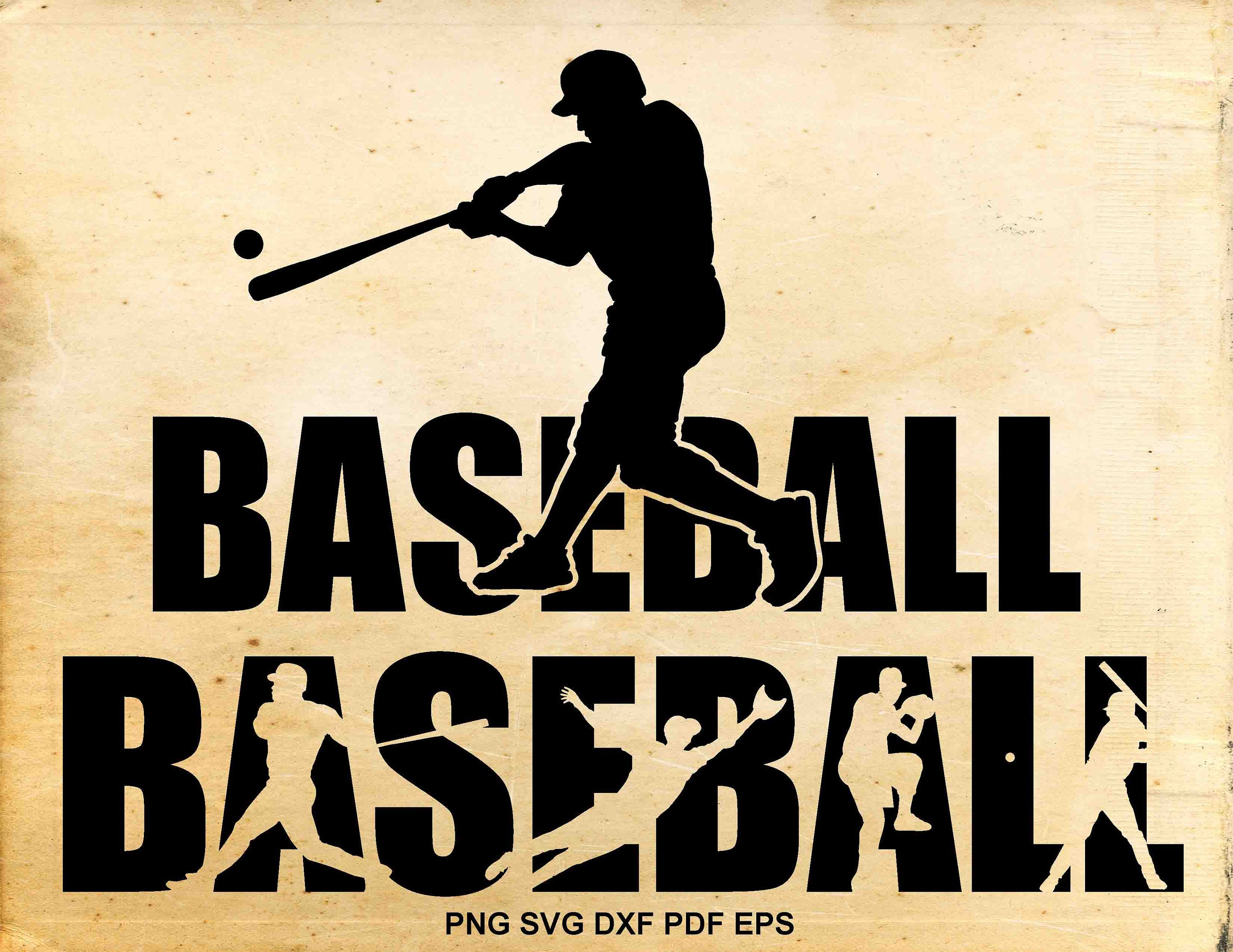 Download Baseball svg files, Baseball silhouette clipart, Baseball ...