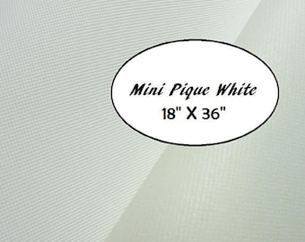 Shoe Sole Material, White 18 X 36 Waterproof Rubberized Fabric, Neoprene Fabric, ToughTek Fabric, Non Slip Fabric, Shoe Making Supplies