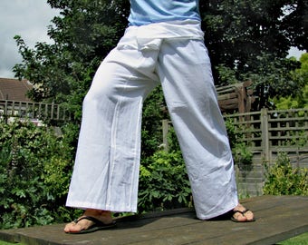 100% Organic Bamboo Thai Fisherman Pants. Western size